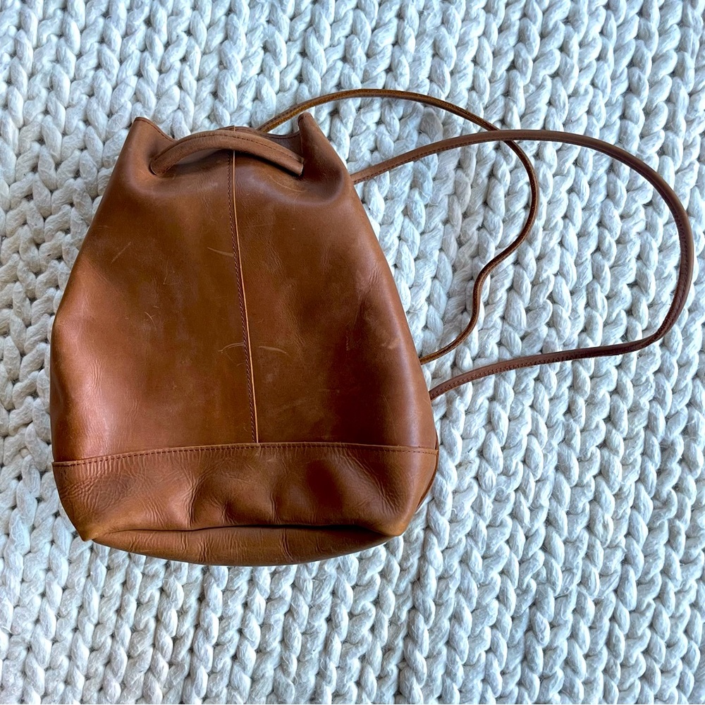 ABLE FashionAble Leather Convertible Backpack Purse